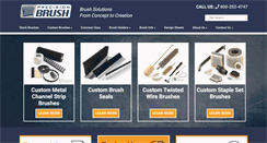 Desktop Screenshot of precisionbrush.com